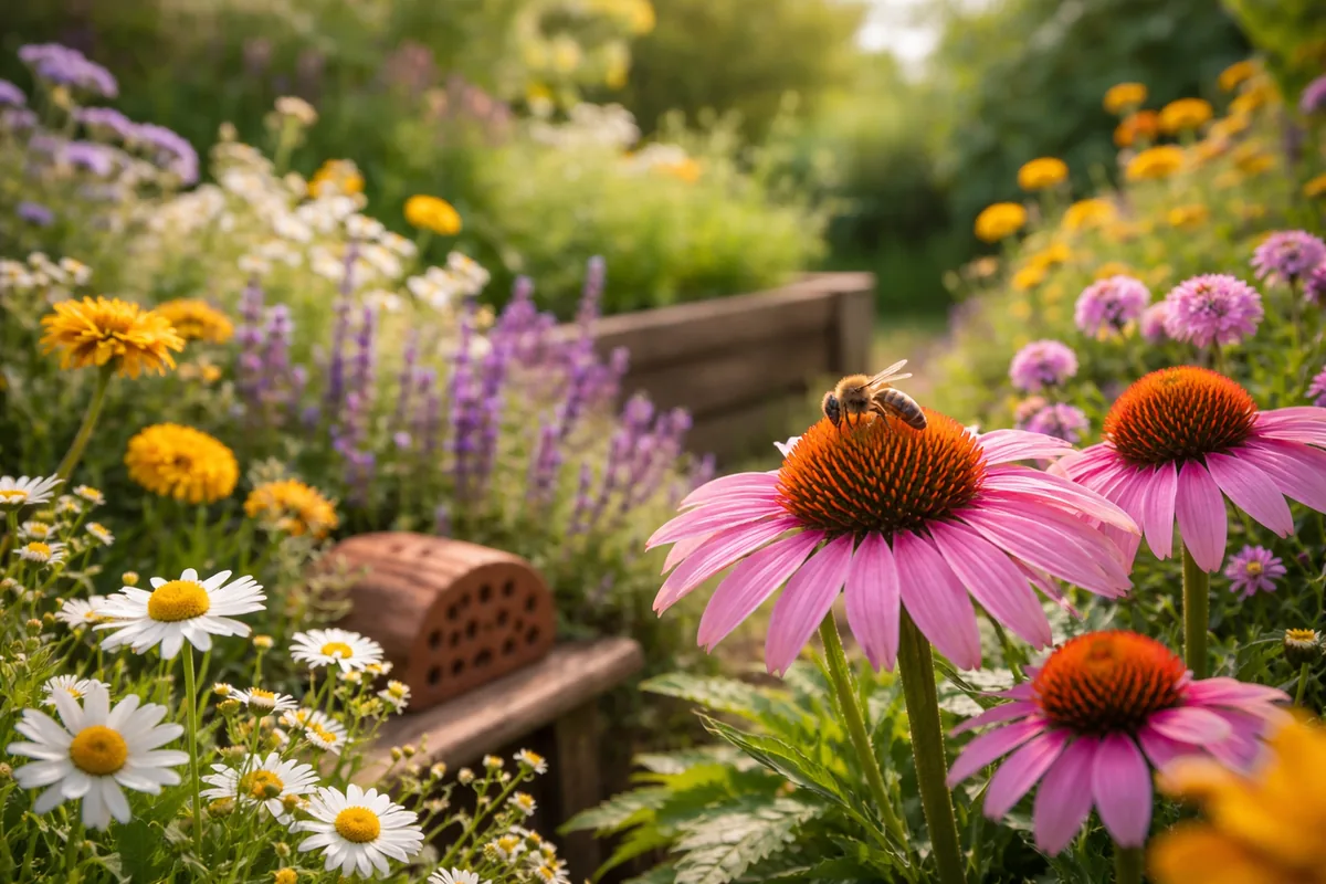 Le jardinage régénératif pour soutenir les abeilles