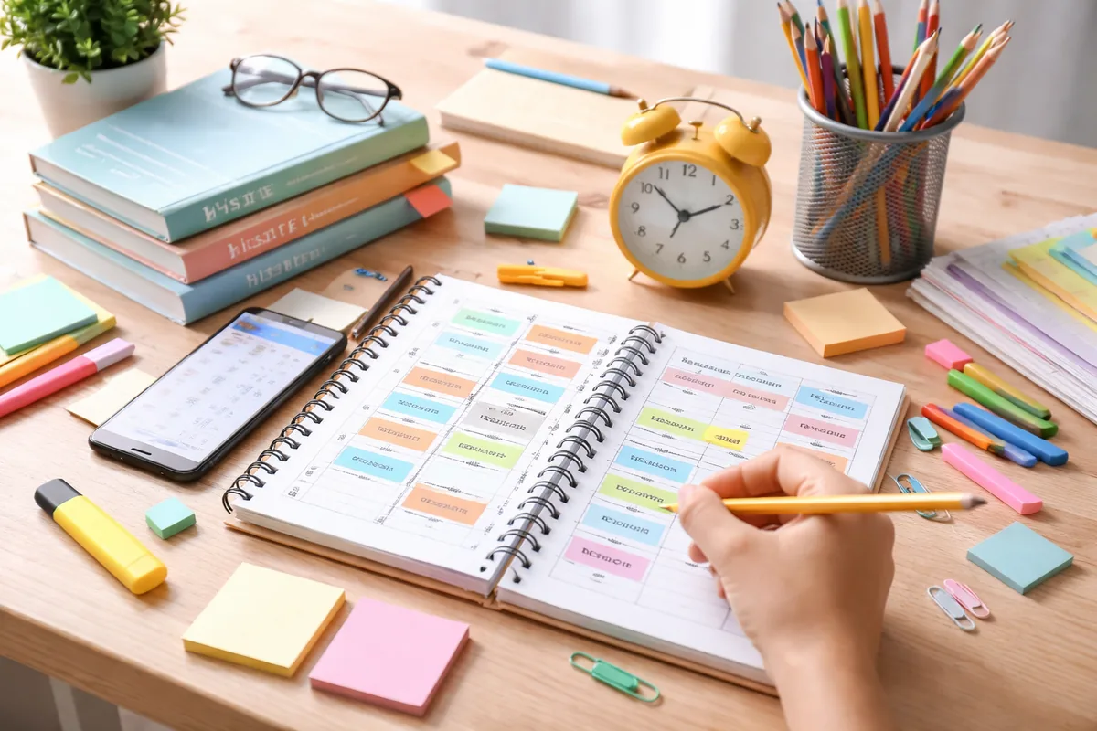Comment élaborer un planning de révisions gratuit pour le Bac et le Brevet