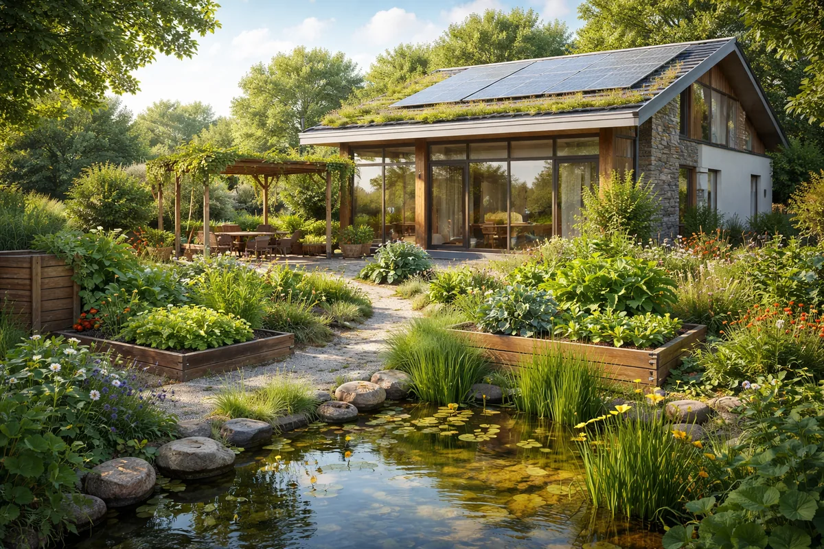 Comment aménager un jardin durable pour un habitat écologique