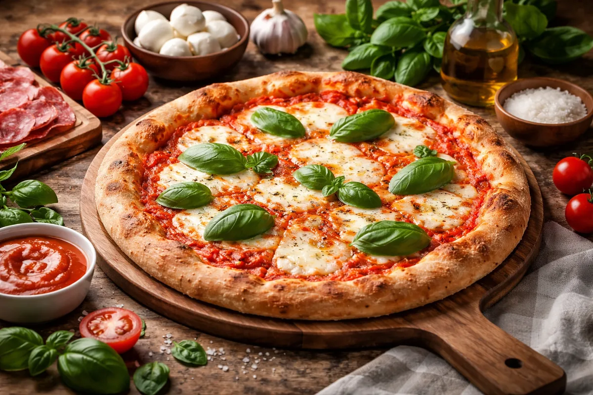 Comment réaliser une pizza maison avec des ingrédients authentiques et savoureux